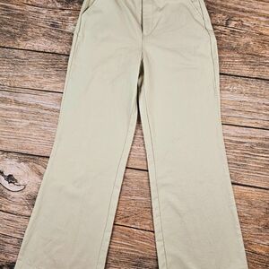 Women's Wide Leg Tan Pants
